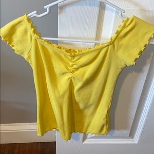 Hollister off the shoulder shirt